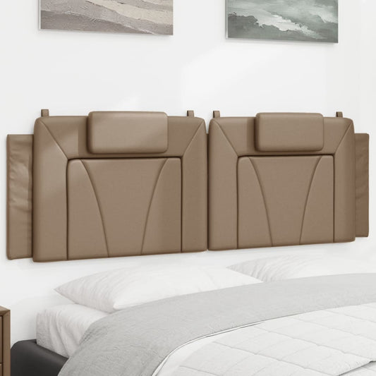 Cuscino Testiera Viana Cappuccino 160 cm in Similpelle