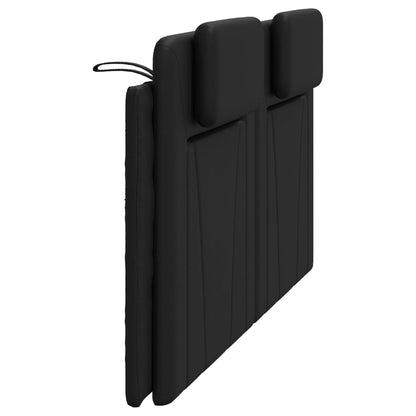 Cuscino Testiera Viana Nero 180 cm in Similpelle | homemem39