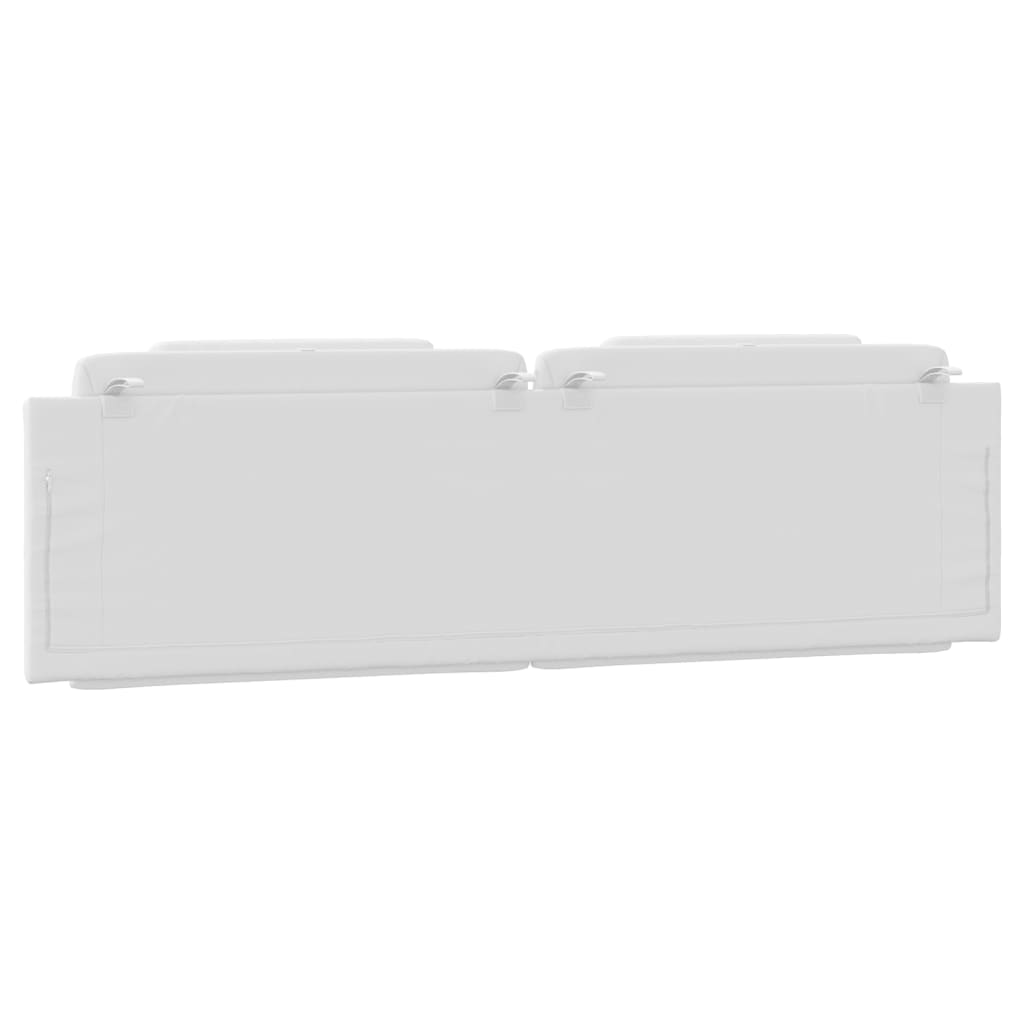 Cuscino Testiera Bianco 180 cm in Similpelle - homemem39