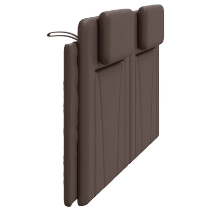Cuscino Testiera Viana Marrone 180 cm in Similpelle | homemem39