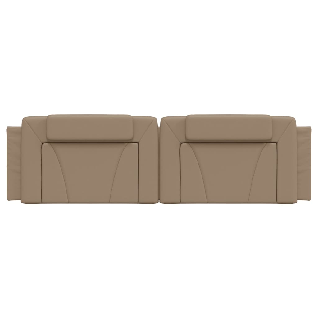 Cuscino Testiera Cappuccino 180 cm in Similpelle - homemem39