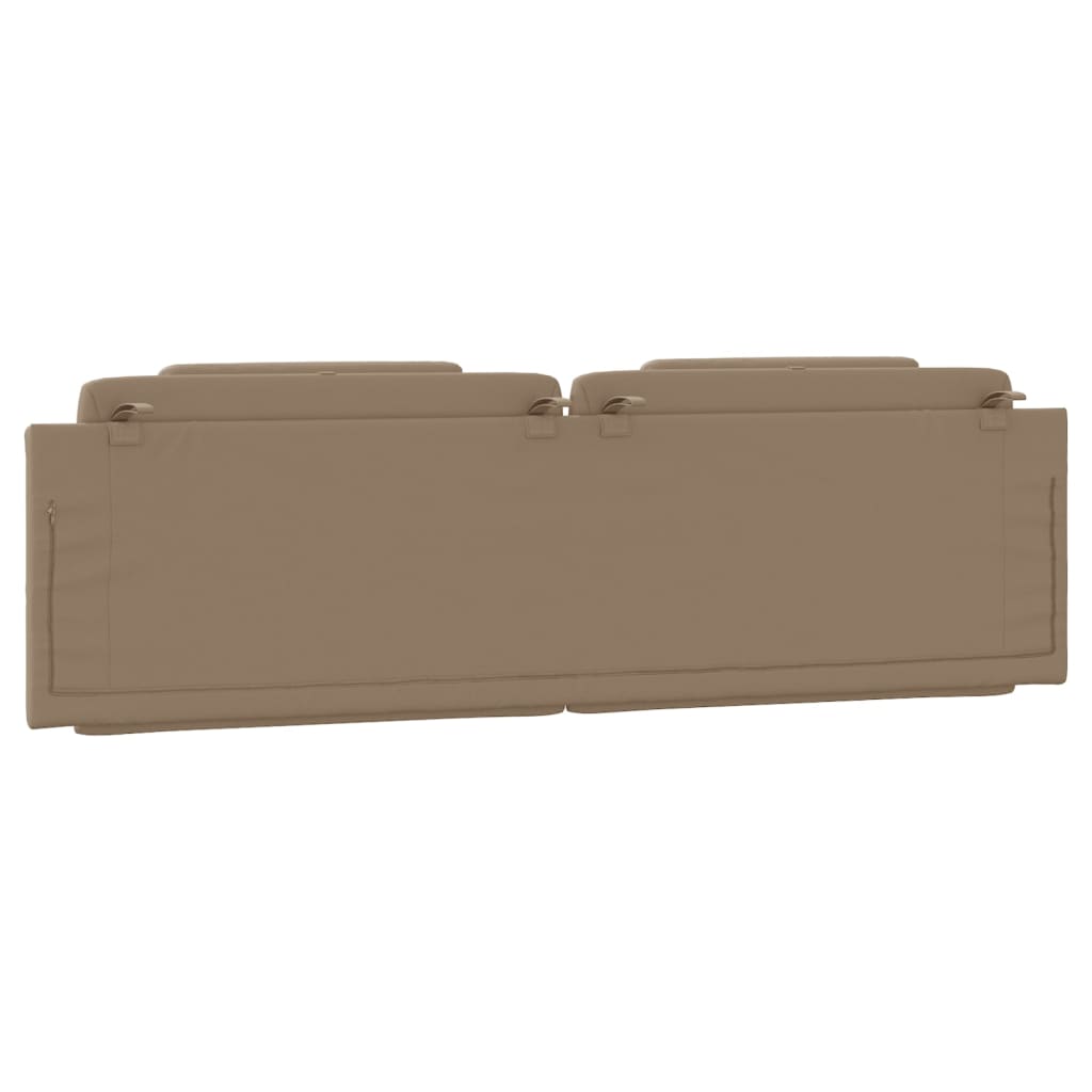 Cuscino Testiera Viana Cappuccino 180 cm in Similpelle