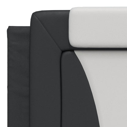 Cuscino Testiera Viana Nero e Bianco 183 cm in Similpelle | homemem39