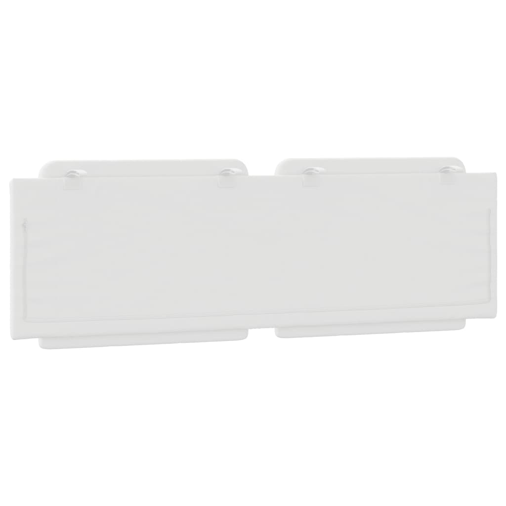 Cuscino Testiera Zadar Bianco 160 cm in Similpelle | homemem39