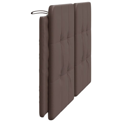 Cuscino Testiera Marrone 160 cm in Similpelle - homemem39