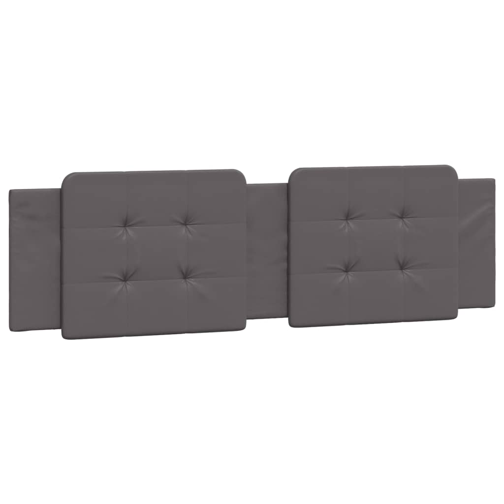 Cuscino Testiera Zadar Grigio 180 cm in Similpelle | homemem39