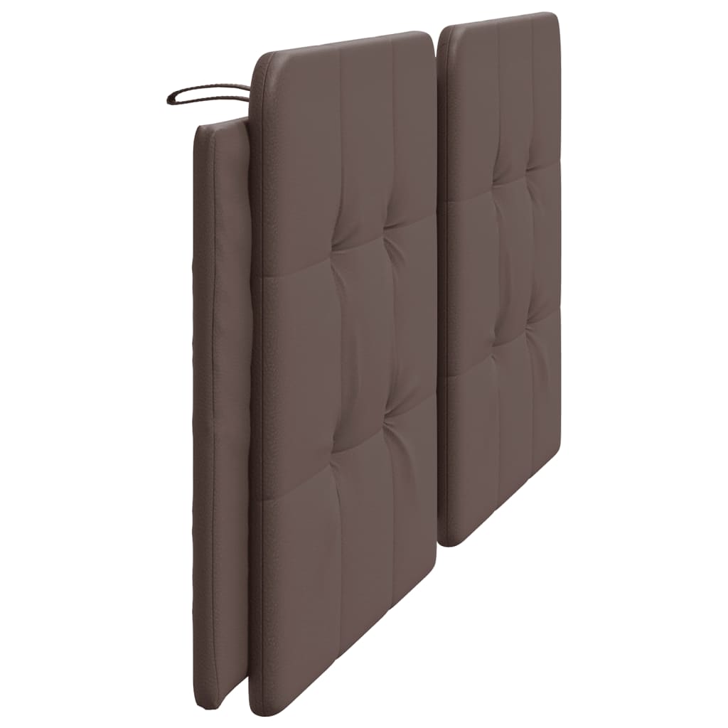 Cuscino Testiera Marrone 200 cm in Similpelle - homemem39