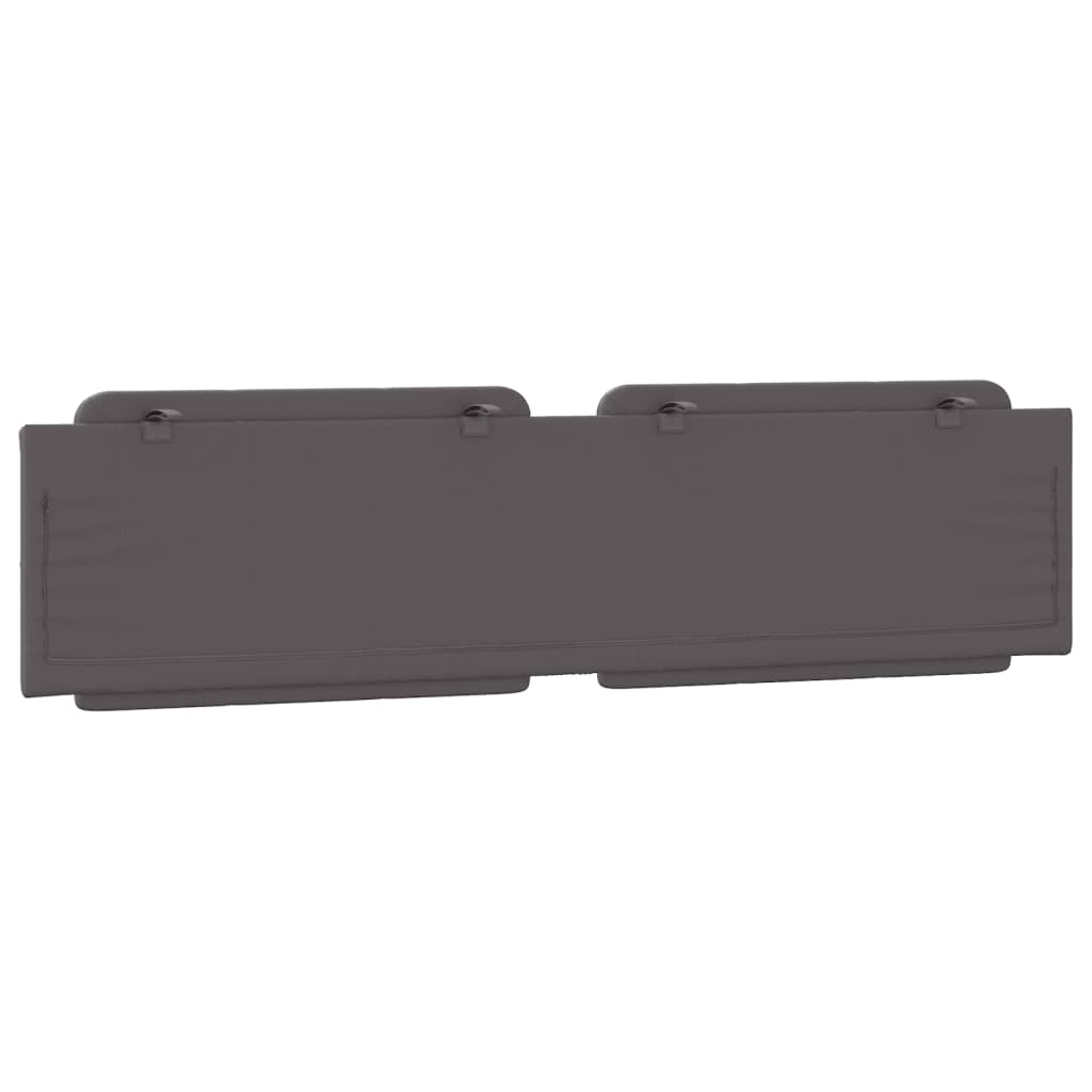 Cuscino Testiera Grigio 200 cm in Similpelle - homemem39