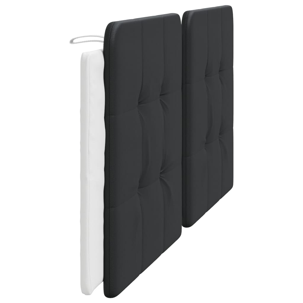 Cuscino Testiera Zadar Nero e Bianco 200 cm in Similpelle | homemem39