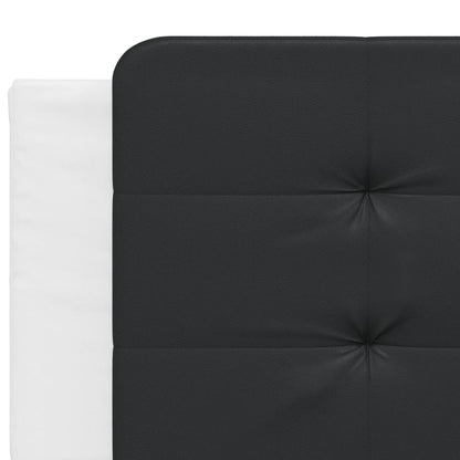 Cuscino Testiera Zadar Nero e Bianco 200 cm in Similpelle | homemem39