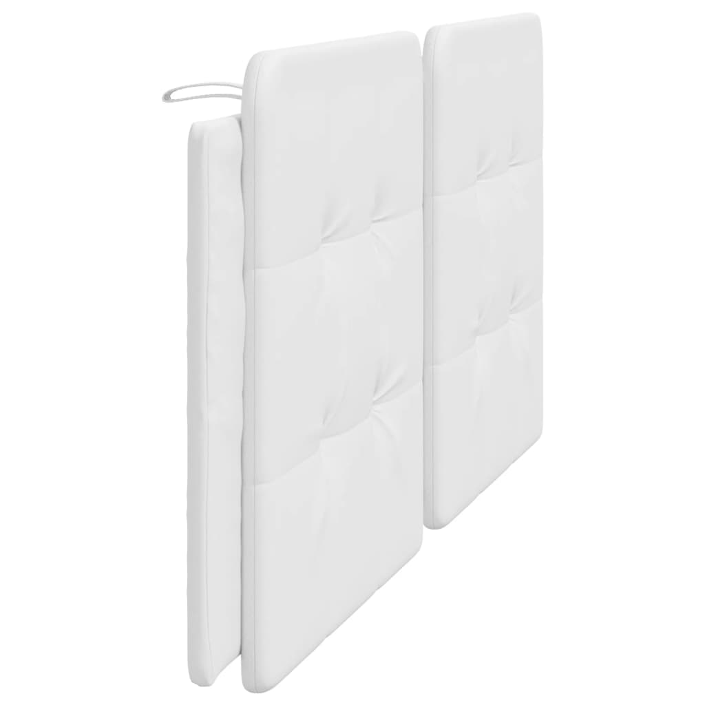 Cuscino Testiera Zadar Bianco 193 cm in Similpelle | homemem39