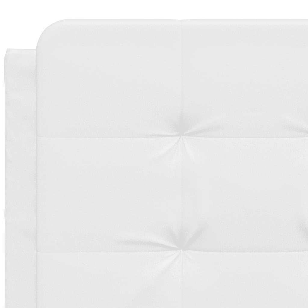 Cuscino Testiera Zadar Bianco 137 cm in Similpelle | homemem39