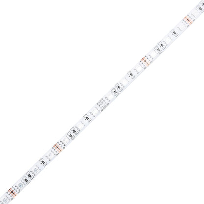 Giroletto con Luci LED Rovere Fumo 100x200 cm Legno Multistrato
