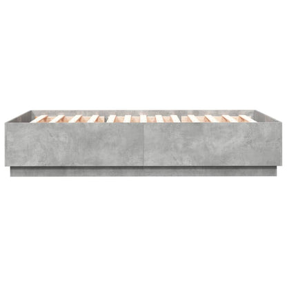 Giroletto Grigio Cemento 160x200 cm in Legno Multistrato - homemem39