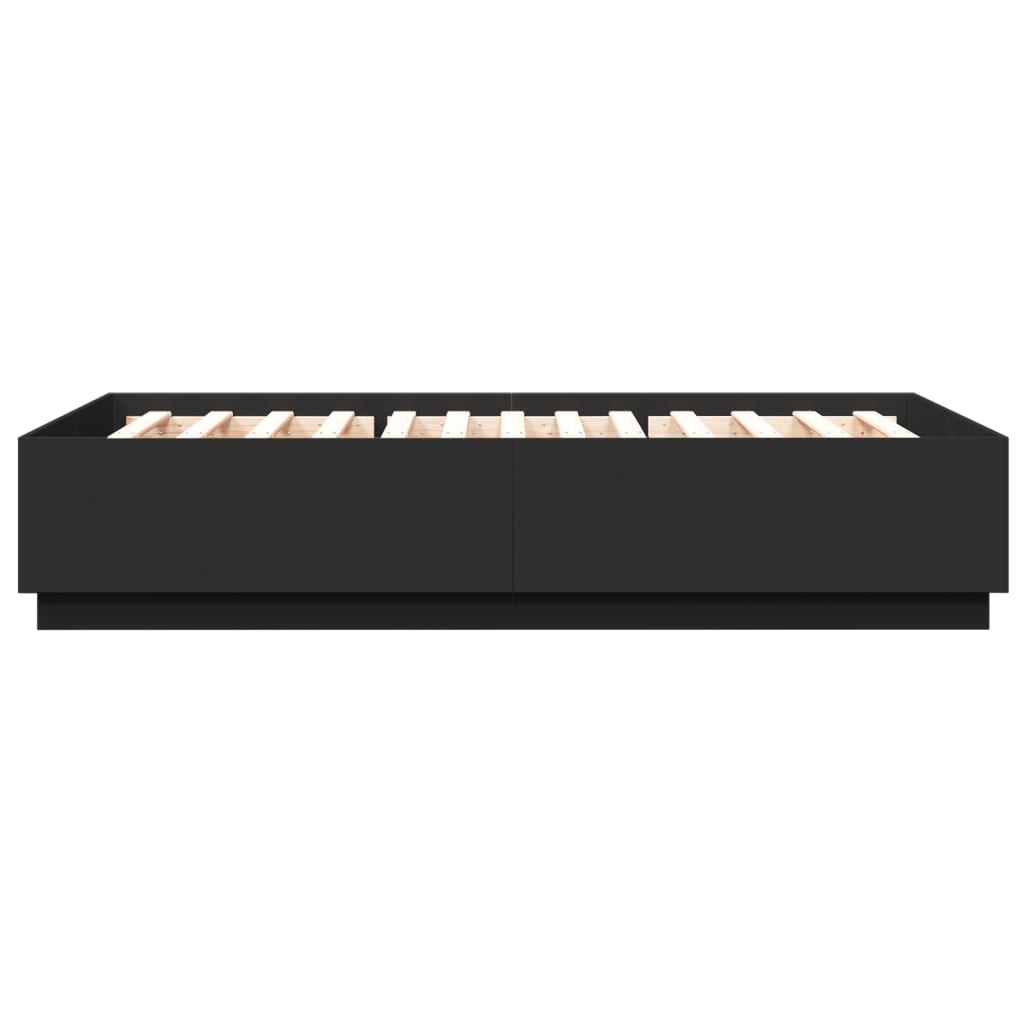 Giroletto Nero 150x200 cm in Legno Multistrato | homemem39