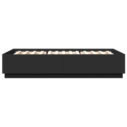 Giroletto Nero 150x200 cm in Legno Multistrato | homemem39