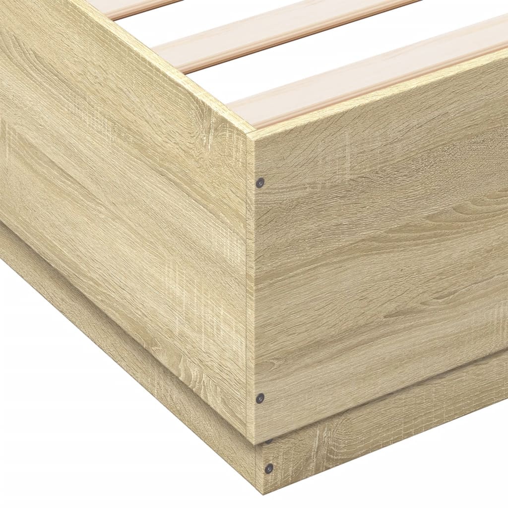Giroletto Rovere Sonoma 120x200 cm in Legno Multistrato | homemem39