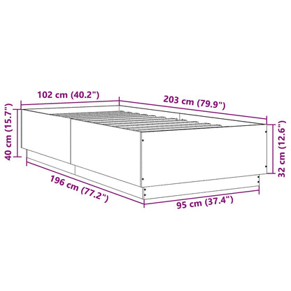 Giroletto Bianco 100x200 cm in Legno Massello | homemem39
