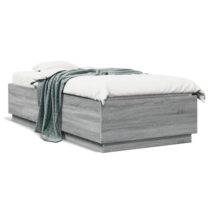 Giroletto Grigio Sonoma 90x200 cm in Legno Multistrato | homemem39