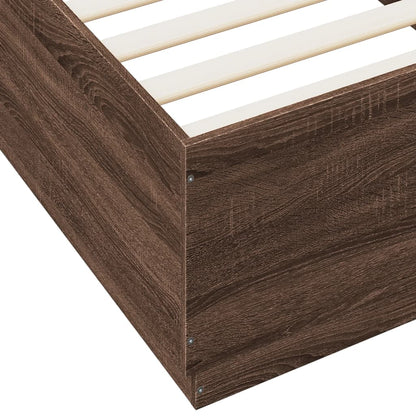 Giroletto Rovere Marrone 90x200 cm in Legno Multistrato | homemem39