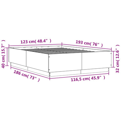 Giroletto Nero 120x190 cm in Legno Multistrato | homemem39