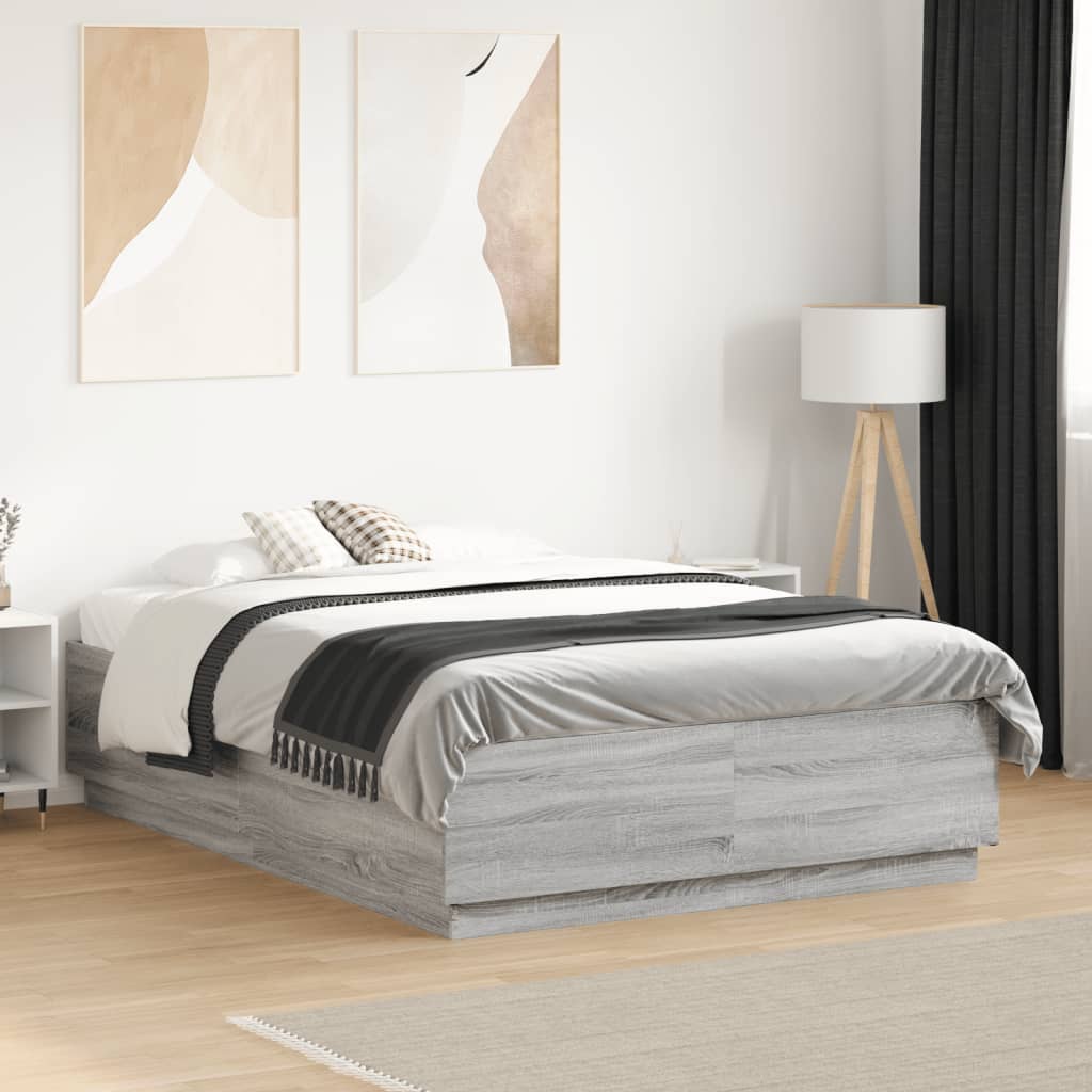Giroletto Grigio Sonoma 120x190 cm in Legno Multistrato | homemem39