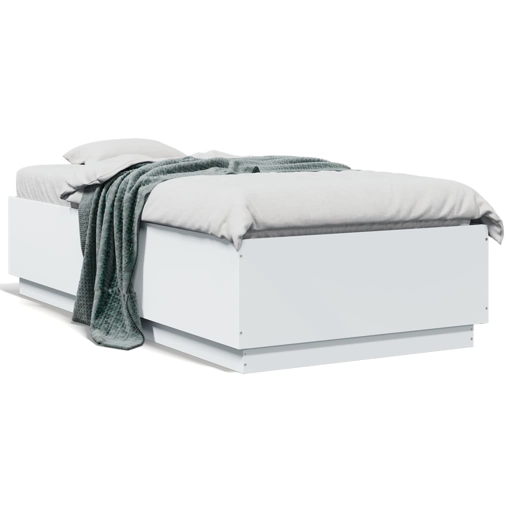 Giroletto Bianco 90x190 cm in Legno Multistrato | homemem39