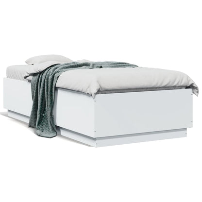 Giroletto Bianco 90x190 cm in Legno Multistrato | homemem39