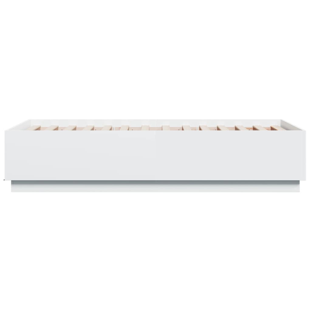 Giroletto Bianco 90x190 cm in Legno Multistrato | homemem39