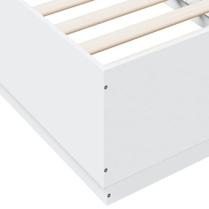 Giroletto Bianco 90x190 cm in Legno Multistrato | homemem39