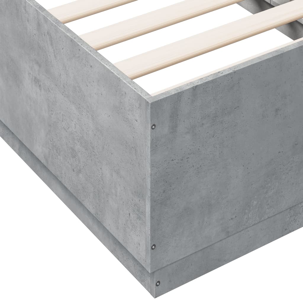 Giroletto Grigio Cemento 90x190 cm in Legno Multistrato | homemem39