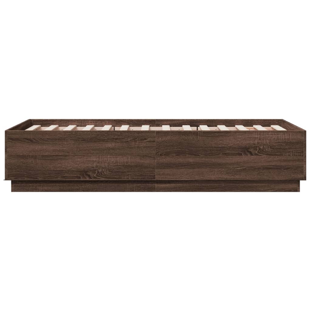 Giroletto Rovere Marrone 90x190 cm in Legno Multistrato | homemem39