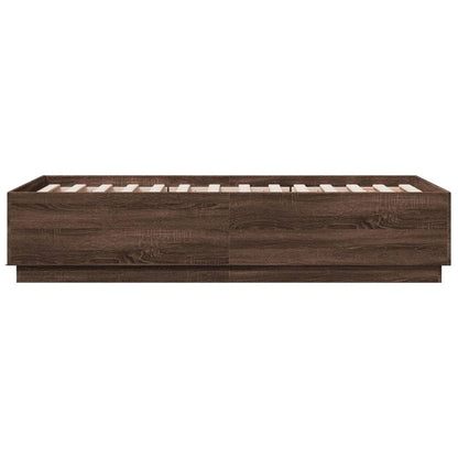 Giroletto Rovere Marrone 90x190 cm in Legno Multistrato | homemem39