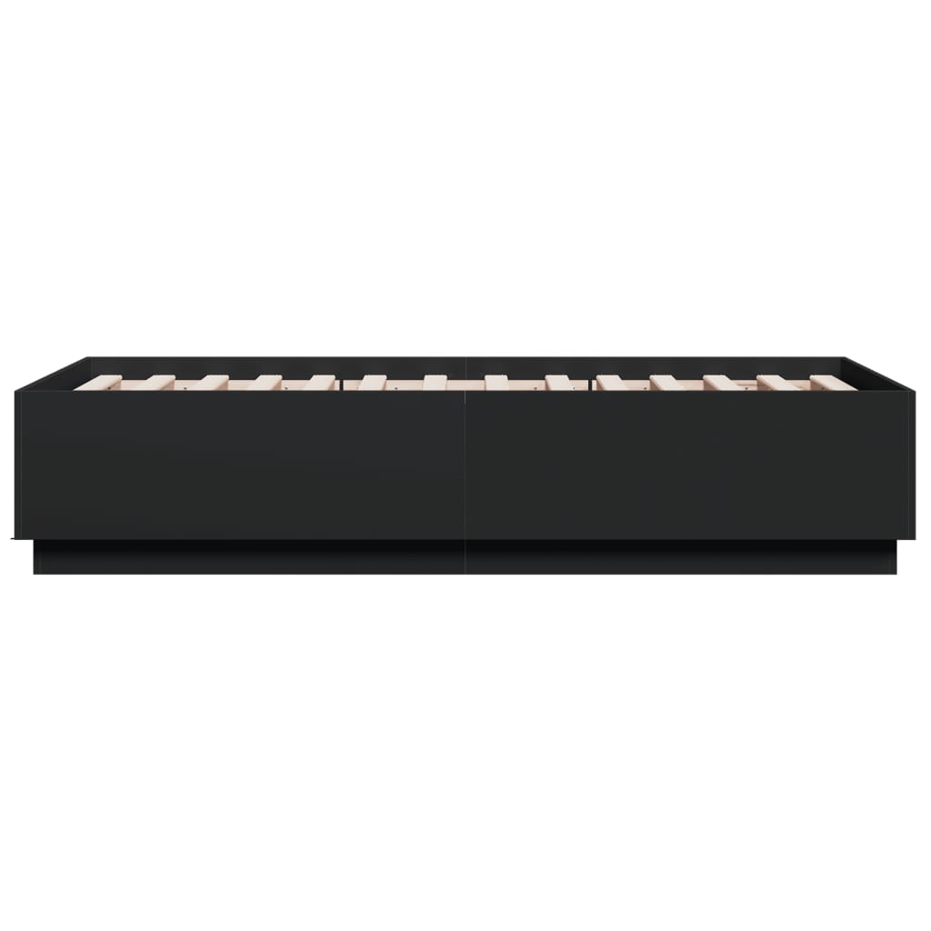Giroletto Nero 75x190 cm in Legno Multistrato | homemem39