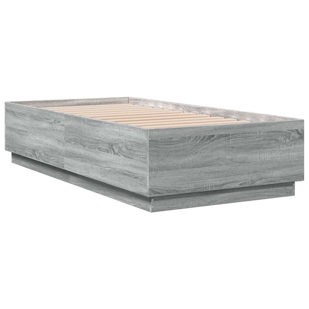 Giroletto Grigio Sonoma 75x190 cm in Legno Multistrato | homemem39