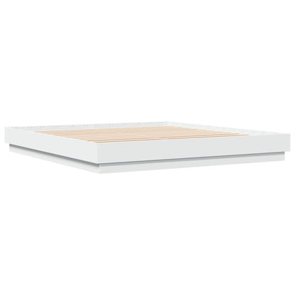 Giroletto con LED senza Materasso Bianco 180x200 cm - homemem39