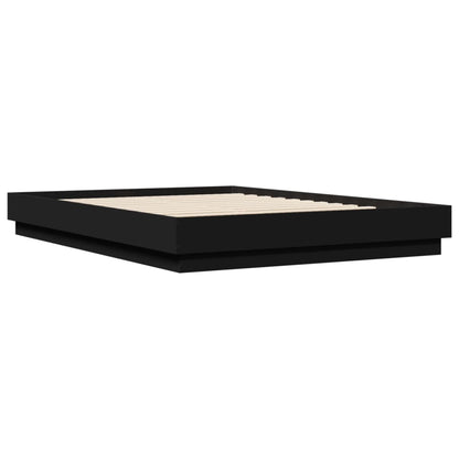 Giroletto con LED senza Materasso Nero 150x200 cm | homemem39