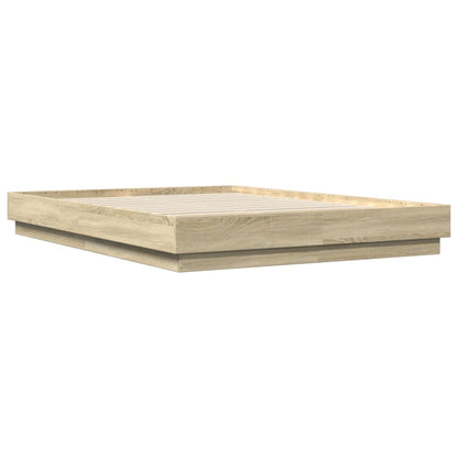 Giroletto con Luci LED Rovere Sonoma 150x200 cm | homemem39