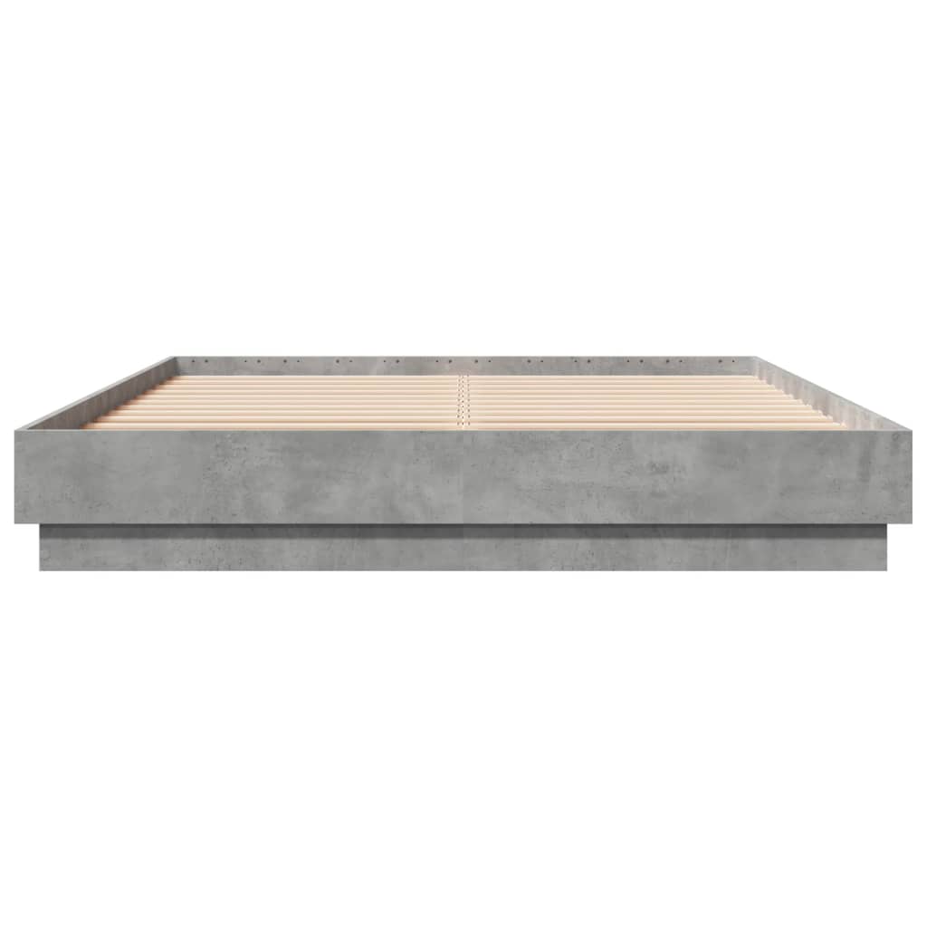 Giroletto con Luci LED Grigio Cemento 150x200 cm | homemem39