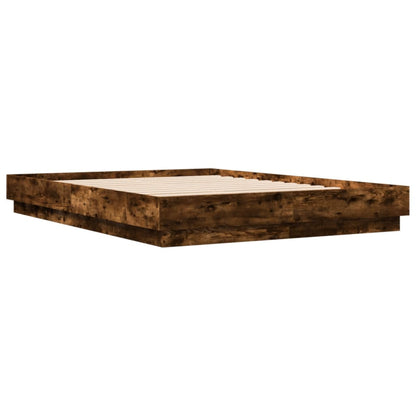 Giroletto con Luci LED Rovere Fumo 150x200 cm | homemem39