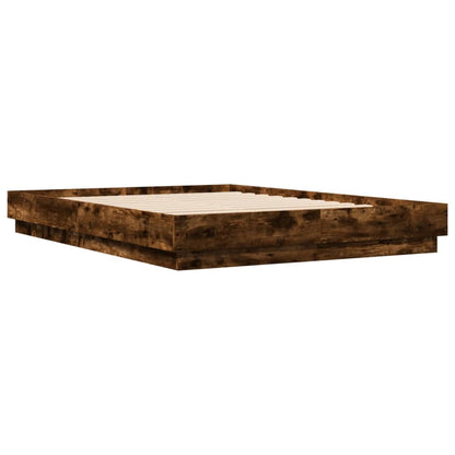 Giroletto con Luci LED Rovere Fumo 140x200 cm | homemem39