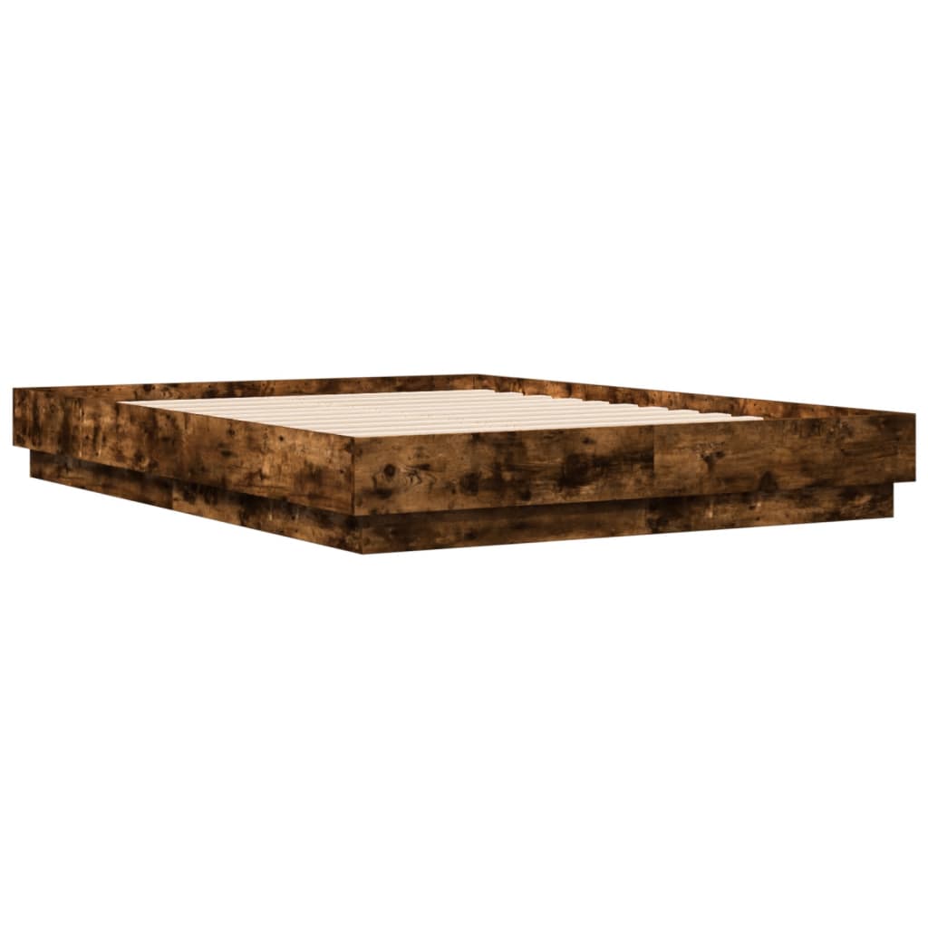 Giroletto con Luci LED Rovere Fumo 120x190 cm | homemem39