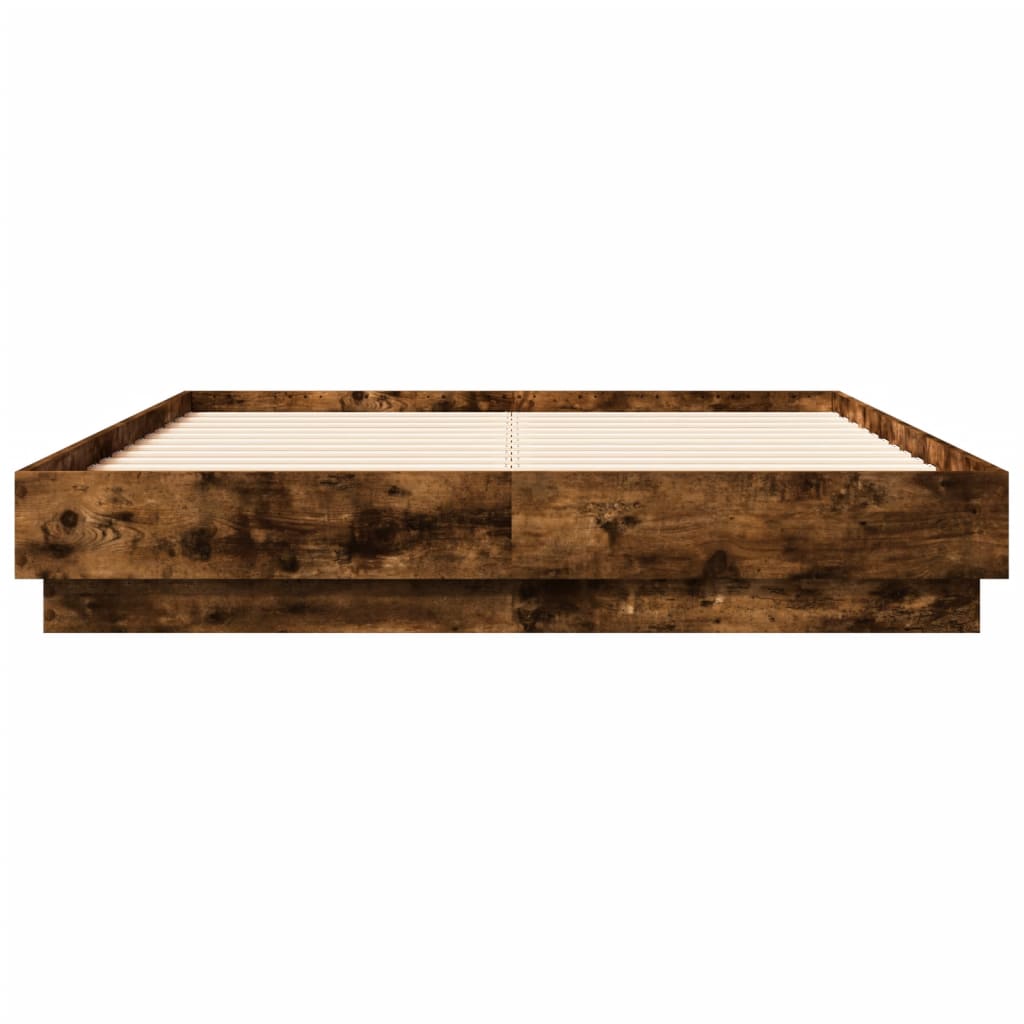 Giroletto con Luci LED Rovere Fumo 120x190 cm | homemem39