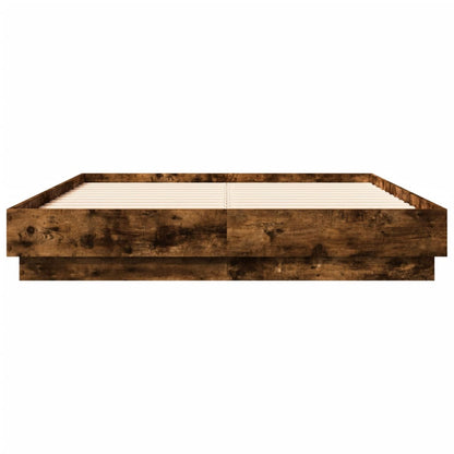 Giroletto con Luci LED Rovere Fumo 120x190 cm | homemem39