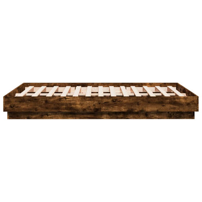 Giroletto con Luci LED Rovere Fumo 120x190 cm | homemem39