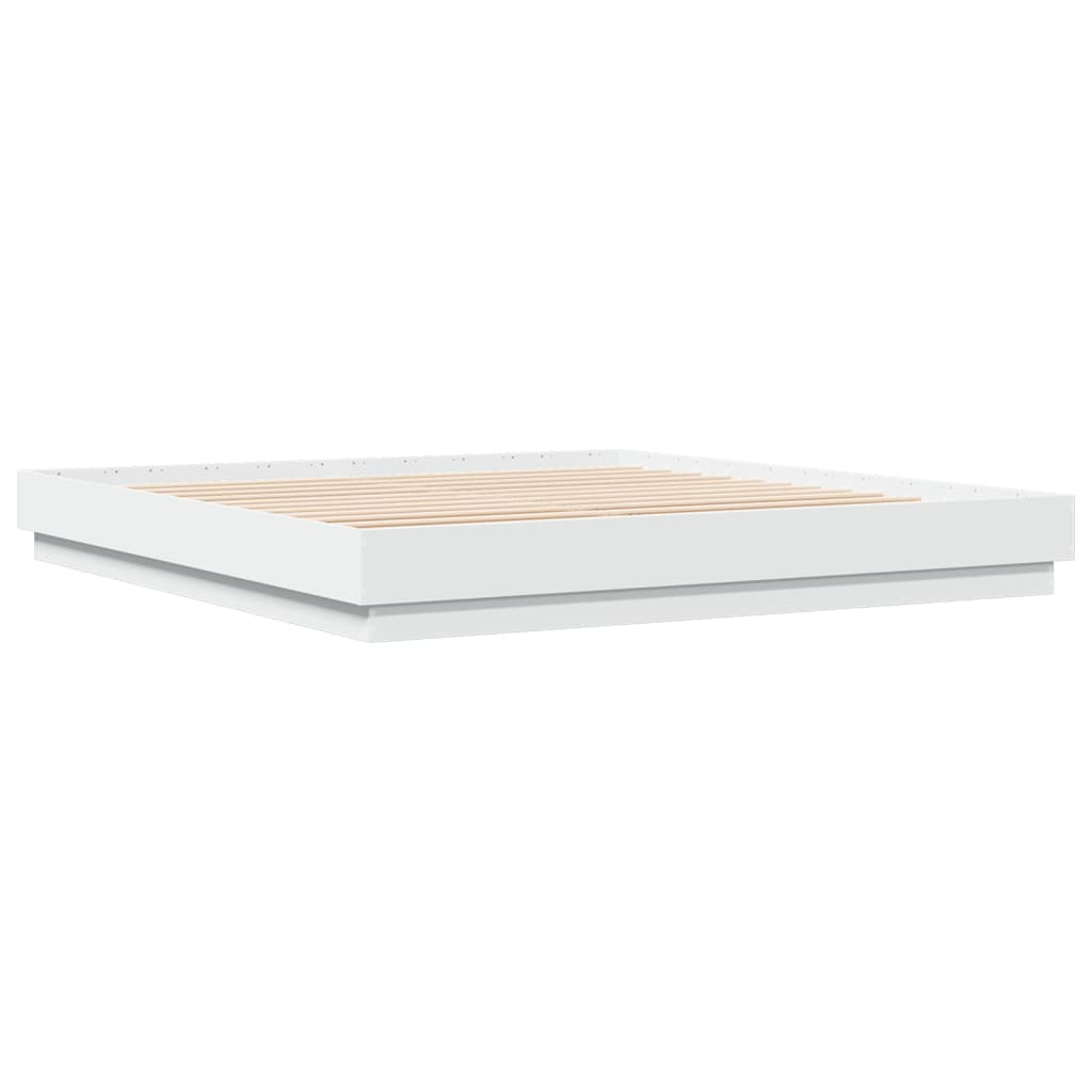 Giroletto Bianco 200x200 cm in Legno Multistrato | homemem39