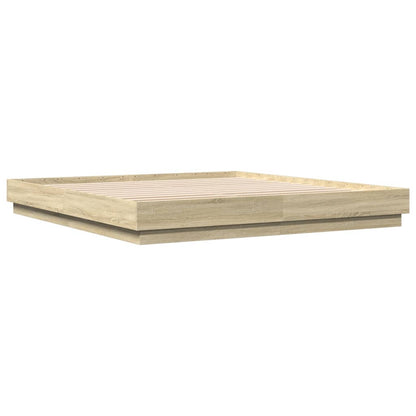 Giroletto Rovere Sonoma 200x200 cm in Legno Multistrato | homemem39