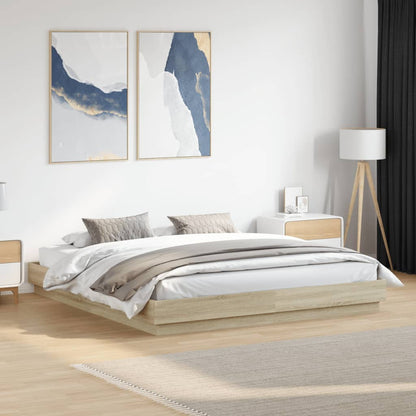 Giroletto Rovere Sonoma 200x200 cm in Legno Multistrato | homemem39