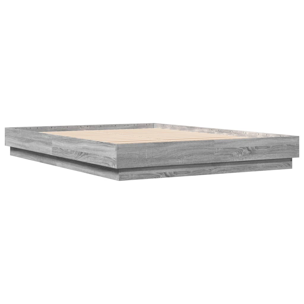 Giroletto Grigio Sonoma 160x200 cm in Legno Multistrato | homemem39