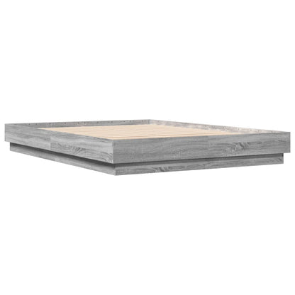 Giroletto Grigio Sonoma 160x200 cm in Legno Multistrato | homemem39
